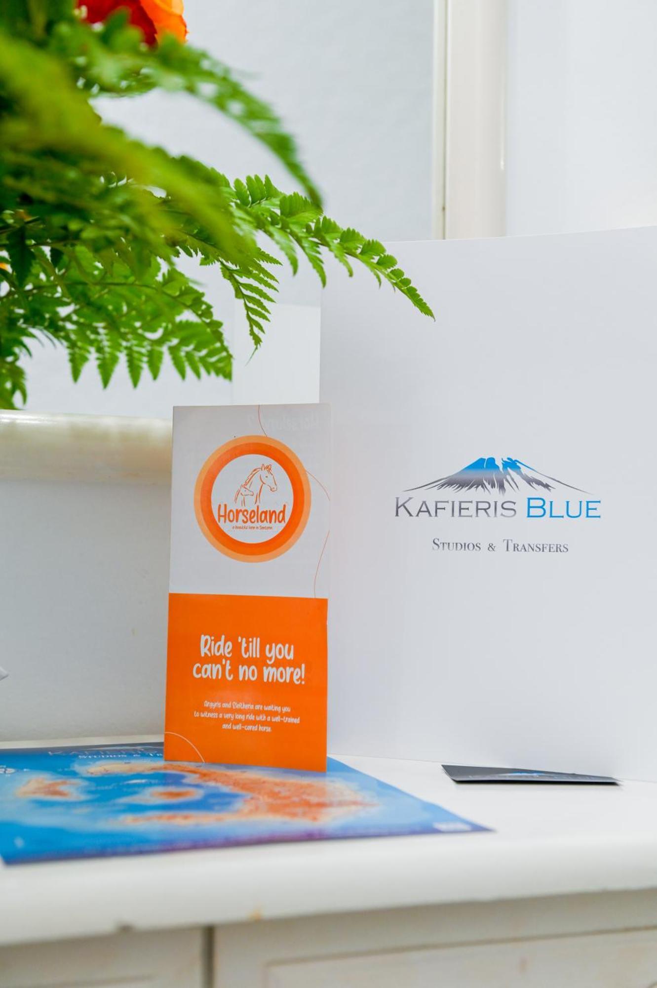 Kafieris Blue Caldera Studios Firostefani Exterior photo